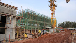 实施“七大攻坚”行动 建设“富美华容“ | 洪山头水厂建设稳步推进中