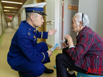 辰溪县：消防宣传走进养老院 为老人撑起“平安伞”