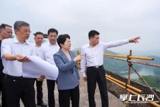 吴桂英调研绿心地区保护和产业发展工作