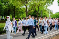 湖南中医药大学第十六届教职工春季马路赛燃情开跑