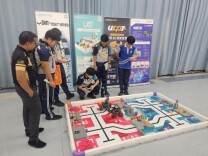 湖南交通职院参与马来西亚中学生AI机器人竞赛