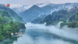 雾锁东江！湖南资兴小东江薄雾晕染宛若仙境