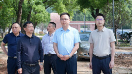 白再兴现场督导旅发大会项目建设