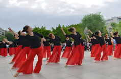 “乐龄焕彩·健康星城”公益才艺展演活动启幕