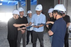 新港区开展“五一”期间安全生产检查