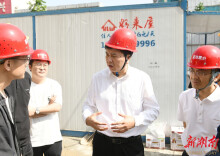曾平原深入一线督导旅发大会项目建设工作
