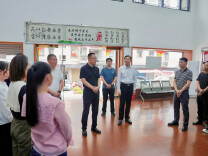 白再兴走访慰问奋战旅发大会一线工作人员