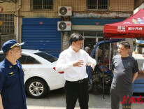 曾平原督导检查安全生产工作