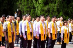 祭祀烹饪始祖 弘扬炎帝文化——湖南省预制菜产业协会暨湘菜食材产业联盟祭祀炎帝陵典礼举行