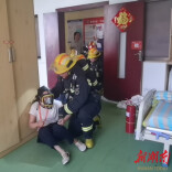 筑牢养老机构安全“防火墙”，望城消防深入辖区养老机构开展熟悉演练