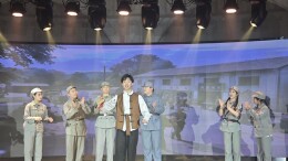 唢呐少年以号角鸣响家国情怀 湘少图原创红色思政剧《烽火童心》震撼上演