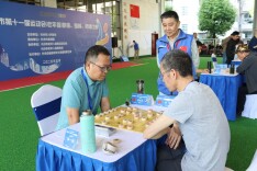 长沙第11届运动会②｜200余名“银发”选手各显“棋”彩 棋牌赛事（老年组）开赛