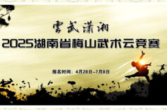 湖南第五届体育云动会｜梅山武术云竞赛暨“云武潇湘”2025省梅山武术云竞赛开赛