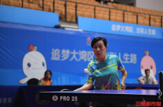 58岁乒乓“老将”正值当打之年，全运会群众赛“藏龙卧虎”