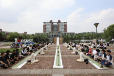 云影湖畔，中外学子共品茶韵话情谊