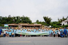 “城市逃离”计划启程！百名中海业主赴影珠山踏青