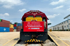 湘粤非铁海联运北非“三连发”    助力长株潭加速建设中非经贸核心枢纽