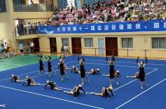 长沙第11届运动会⑨｜青春之姿演绎力与美 健美操、啦啦操比赛（少年组）收官