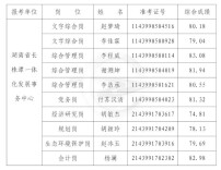湖南省长株潭一体化发展事务中心  2025年公开招聘入围体检及考察人员名单公告