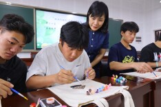 湖南交通职院路桥工程学院开展“5.25”大学生心理健康节趣味活动