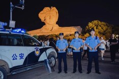 长沙橘子洲，这里有着独特“警”色！