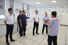 蔺佳调研新港区重点项目，强调协同发展与创新突破