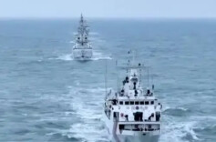 中国海警舰艇编队6月6日在我钓鱼岛领海巡航