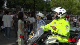 辰溪县：高考首日 考生丢失身份证 交警使命送达