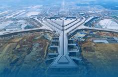 俯瞰即将完工的长沙机场T3航站楼，惊艳到你没有