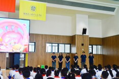 长理“青苗工程师”团队走进小学开展道路安全科普