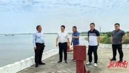李庆国督导检查“洞庭护渔”专项监督工作