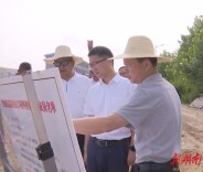 冷亮调研督导北民湖突出生态环境问题整改工作