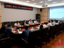 岳阳楼区与薪太软（上海）科技发展有限公司开展项目洽谈