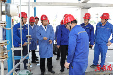 郑湘围绕全县工业发展开展“十五五”规划专项调研