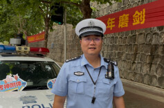 护考如“陪考”：交警父亲的坚守