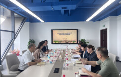 中航国际成套设备有限公司总经理王润兰一行到长沙民政职院考察交流