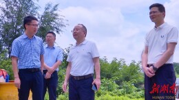 省发改委来澧检查防汛工作
