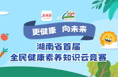 红包大奖等你来！湖南首届全民健康素养知识云竞赛火热开启