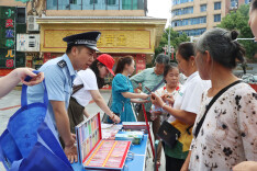 会同县开展“6·26国际禁毒日”主题宣传活动