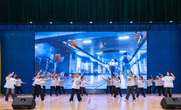 “以舞之名·悦动青春”湖南交通职院路桥工程学院举办趣味广场舞大赛