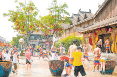 铜官窑国风乐园每日运营延长至午夜12时  “大唐戏水节”即将启幕