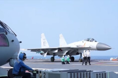 原声纯享！沉浸式感受舰载战斗机滑跃起飞