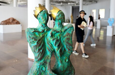 “合光共塑”——上合组织国家雕塑展在青岛举行