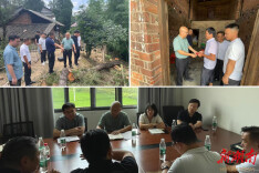 湘潭大学领导赴乡村振兴驻村帮扶点调研