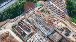 奋战项目建设年 | 会同二水厂及配套管网项目建设有序推进