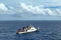 我国科研人员在南海北部成功开展“无人集群”科考试验