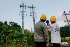 无人机巡线，红外夜“诊”，长理学子将专业课堂搬进电力一线