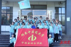 湖南中医药大学中西医结合学院“三下乡”志愿服务团赴华容县兔湖垸村开展暑期实践活动