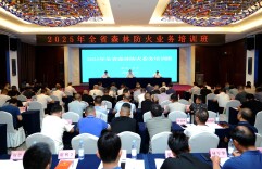 2025年全省森林防火业务培训班在长沙举办