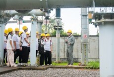 双站观“电”，智能之“变”——长理电气学子探访湍江变电站及集中变电站